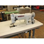 Consew Model 206RB-5, single needle walking foot lock stitch. 